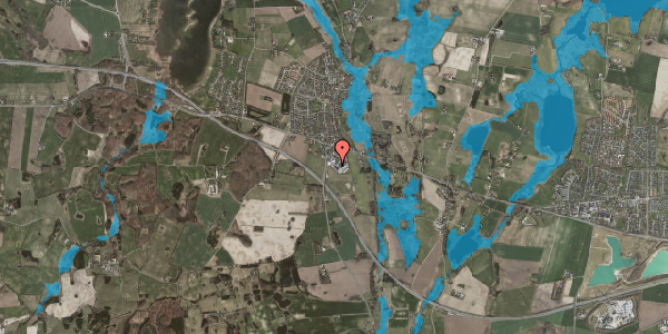 Oversvømmelsesrisiko fra vandløb på Skullebjerg 31, 4000 Roskilde