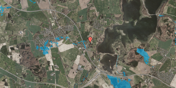 Oversvømmelsesrisiko fra vandløb på Ågerupvej 81, 4390 Vipperød