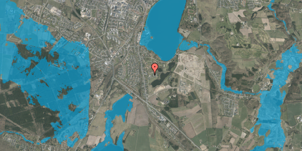 Oversvømmelsesrisiko fra vandløb på Bjergsnæs Mose 15, 8800 Viborg