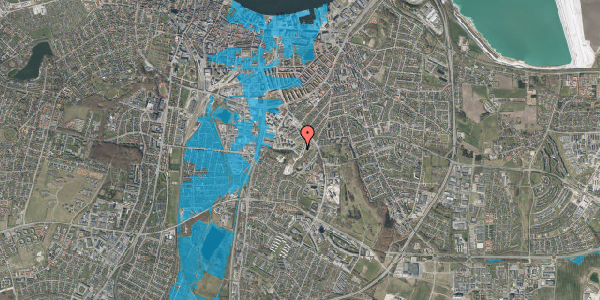 Oversvømmelsesrisiko fra vandløb på Overblikket 39, 9000 Aalborg