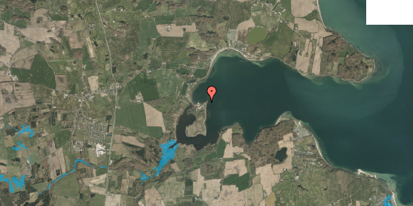 Oversvømmelsesrisiko fra vandløb på Kalvøvej 56, 6230 Rødekro