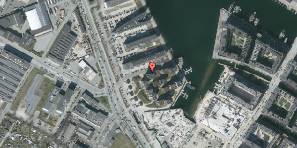 Oversvømmelsesrisiko fra vandløb på Frederikskaj 2M, 2. tv, 2450 København SV