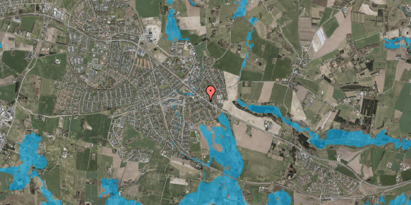 Oversvømmelsesrisiko fra vandløb på Markvej 4, 3660 Stenløse