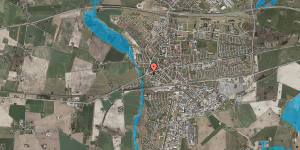 Oversvømmelsesrisiko fra vandløb på Vestervej 36, 4100 Ringsted