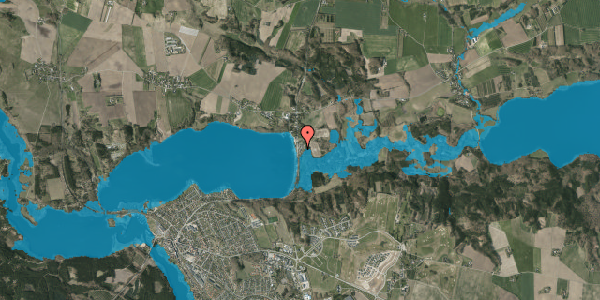 Oversvømmelsesrisiko fra vandløb på Randersvej 90, . 29, 8680 Ry