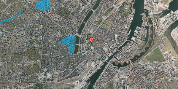 Oversvømmelsesrisiko fra vandløb på H.C. Andersens Boulevard 11, 1553 København V