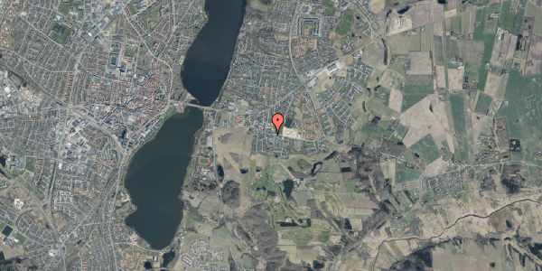 Oversvømmelsesrisiko fra vandløb på Gl. Randersvej 42F, 8800 Viborg