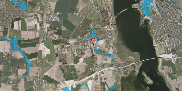Oversvømmelsesrisiko fra vandløb på Rosengårdsvej 13, 3630 Jægerspris