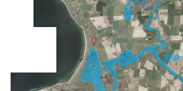 Oversvømmelsesrisiko fra vandløb på Hyacintvej 27, 4200 Slagelse