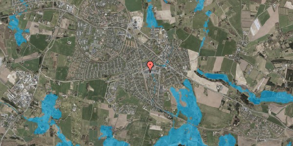 Oversvømmelsesrisiko fra vandløb på Egedal Centret 85D, 1. , 3660 Stenløse