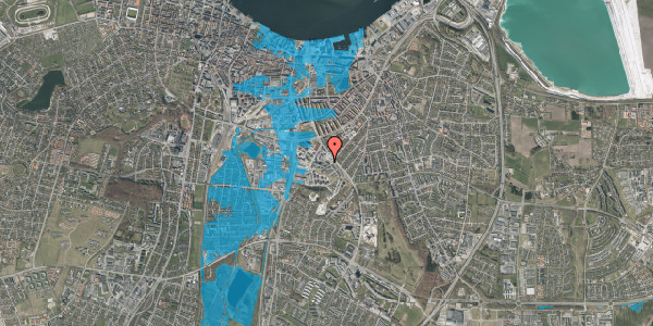 Oversvømmelsesrisiko fra vandløb på Ditlev Bergs Vej 47, 9000 Aalborg