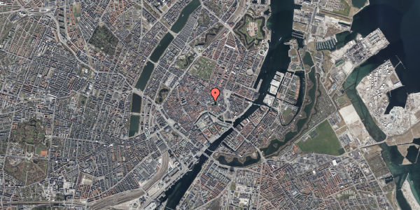 Oversvømmelsesrisiko fra vandløb på Store Kirkestræde 1, 1. , 1073 København K