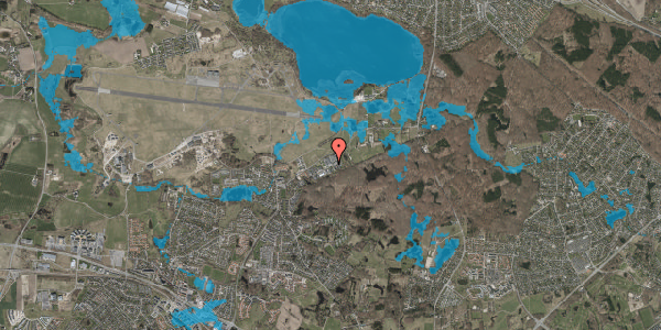 Oversvømmelsesrisiko fra vandløb på Walgerholm 8, 3500 Værløse