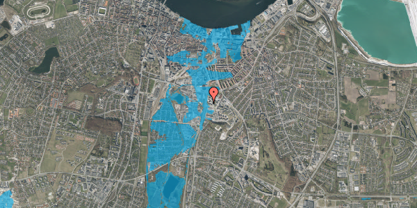 Oversvømmelsesrisiko fra vandløb på Visionsvej 5, 1. 3, 9000 Aalborg