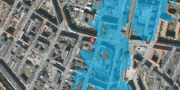 Oversvømmelsesrisiko fra vandløb på Frederikssundsvej 13A, 2400 København NV