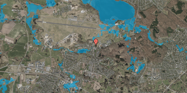 Oversvømmelsesrisiko fra vandløb på Jonstrupvej 288E, 3500 Værløse