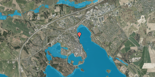 Oversvømmelsesrisiko fra vandløb på Nørregade 6, 8660 Skanderborg