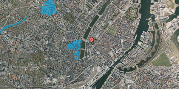 Oversvømmelsesrisiko fra vandløb på Gyldenløvesgade 11, 3. , 1600 København V