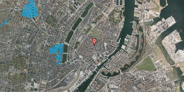 Oversvømmelsesrisiko fra vandløb på Løvstræde 10, 1152 København K