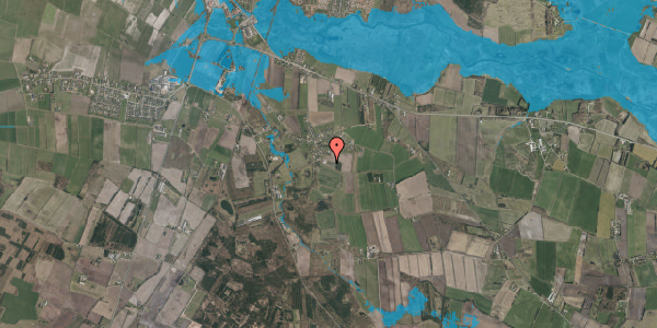 Oversvømmelsesrisiko fra vandløb på Heides Fenne 18, 6760 Ribe