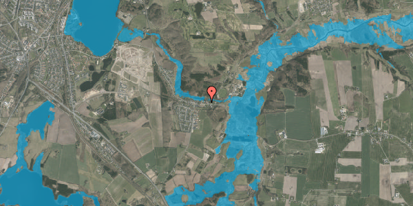 Oversvømmelsesrisiko fra vandløb på Vinkelvej 97A, 8800 Viborg