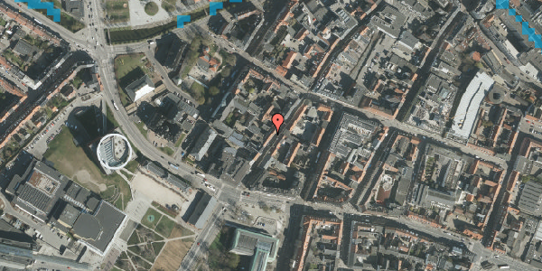 Oversvømmelsesrisiko fra vandløb på Frederiksgade 74, 8000 Aarhus C