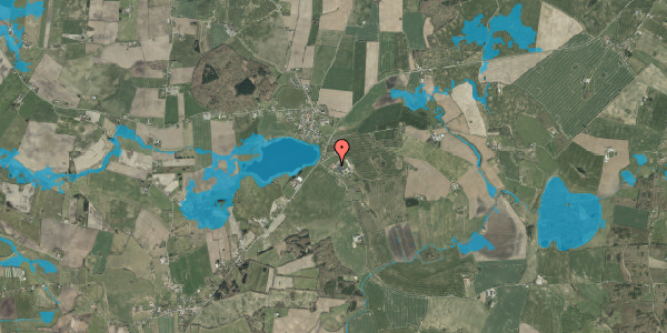 Oversvømmelsesrisiko fra vandløb på Mejerivej 22, st. , 6580 Vamdrup