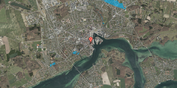 Oversvømmelsesrisiko fra vandløb på Jernbanegade 16, 5700 Svendborg