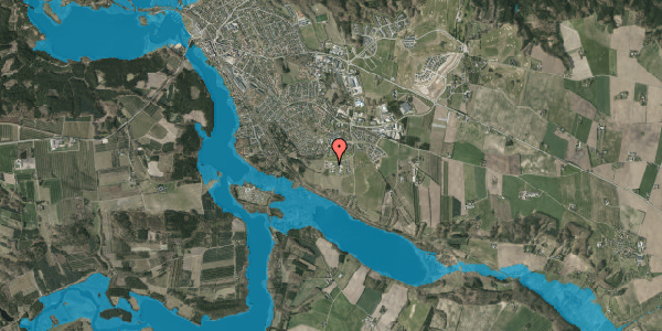Oversvømmelsesrisiko fra vandløb på Haardalen 65, 8680 Ry