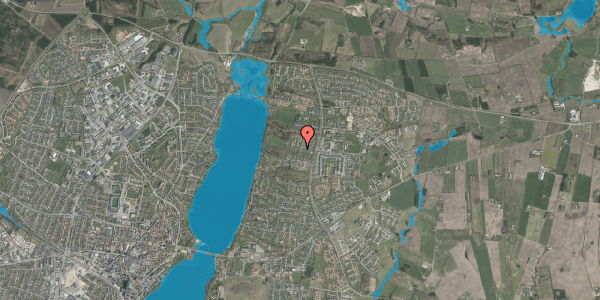 Oversvømmelsesrisiko fra vandløb på Fennebakken 161F, 8800 Viborg