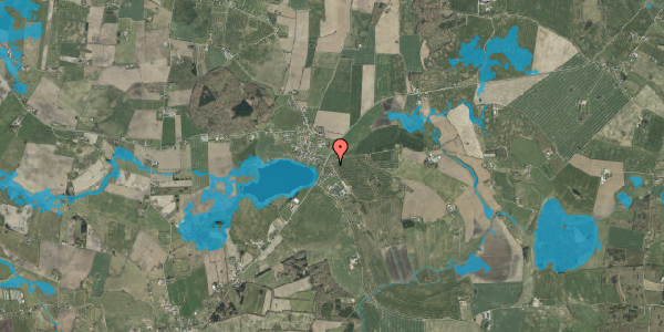 Oversvømmelsesrisiko fra vandløb på Mejerivej 4, 1. , 6580 Vamdrup