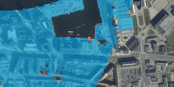Oversvømmelsesrisiko fra vandløb på Østre Havnepark 27, 6. 3, 9000 Aalborg