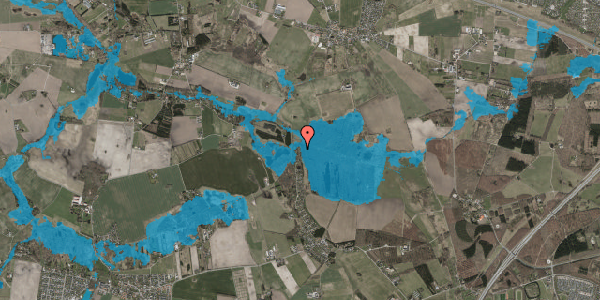 Oversvømmelsesrisiko fra vandløb på Solager 126, 2630 Taastrup