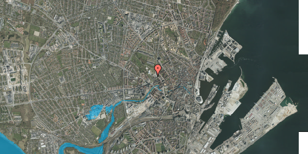 Oversvømmelsesrisiko fra vandløb på Æbeløgade 7, 8000 Aarhus C