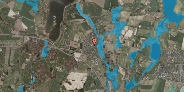 Oversvømmelsesrisiko fra vandløb på Nødager 30A, 4000 Roskilde