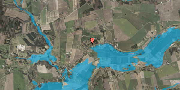 Oversvømmelsesrisiko fra vandløb på Bådsdal 4, 8500 Grenaa