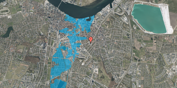 Oversvømmelsesrisiko fra vandløb på Karnersvej 21A, 9000 Aalborg