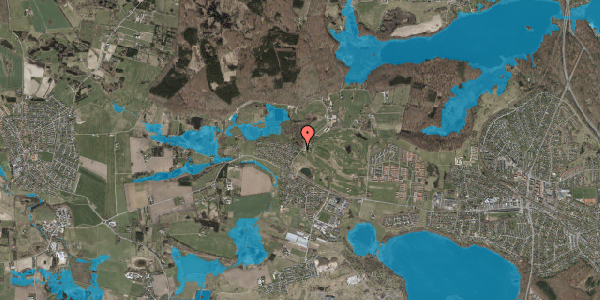 Oversvømmelsesrisiko fra vandløb på Christianshøjvej 15, 3500 Værløse