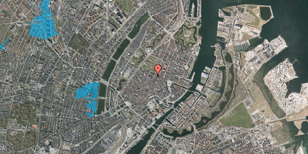Oversvømmelsesrisiko fra vandløb på Møntergade 19, 1116 København K