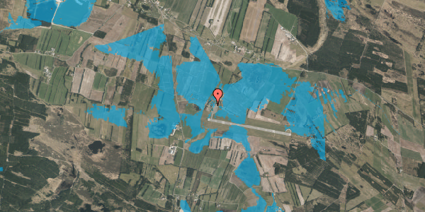 Oversvømmelsesrisiko fra vandløb på Lufthavnsvej 15, 7730 Hanstholm