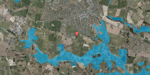 Oversvømmelsesrisiko fra vandløb på Engkær 14, 3660 Stenløse