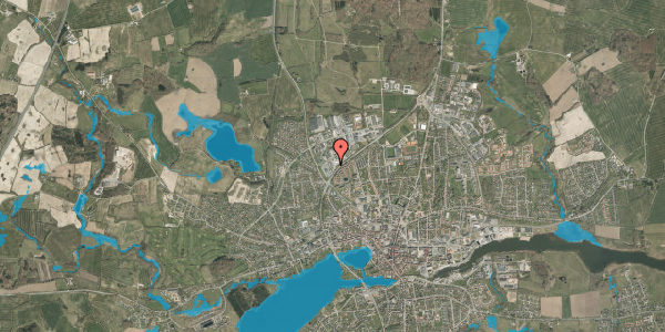 Oversvømmelsesrisiko fra vandløb på Sverigesvej 4A, 6100 Haderslev