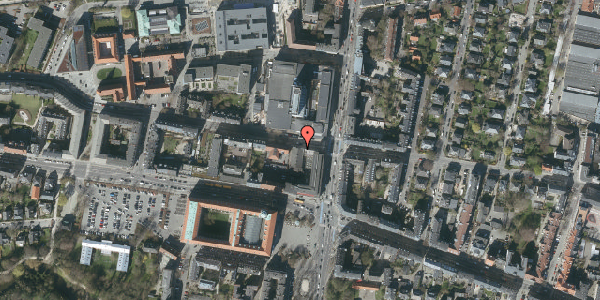 Oversvømmelsesrisiko fra vandløb på Howitzvej 1, st. , 2000 Frederiksberg