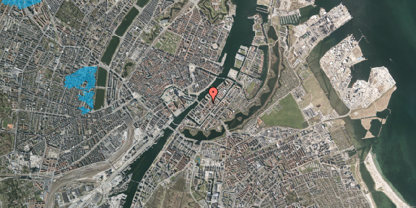 Oversvømmelsesrisiko fra vandløb på Strandgade 30, 1401 København K