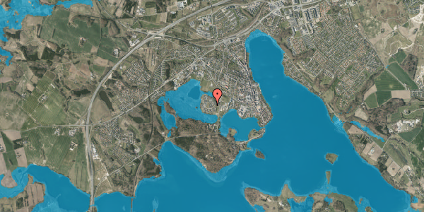 Oversvømmelsesrisiko fra vandløb på Sortesøvej 12, . 4, 8660 Skanderborg