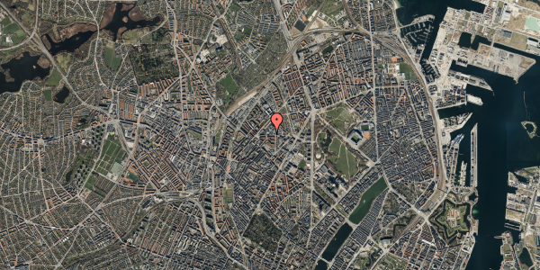 Oversvømmelsesrisiko fra vandløb på Sigurdsgade 27K, kl. , 2200 København N