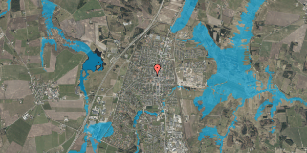 Oversvømmelsesrisiko fra vandløb på Viborgvej 10B, 9530 Støvring