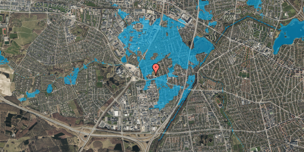 Oversvømmelsesrisiko fra vandløb på Islev Have 77, 2610 Rødovre