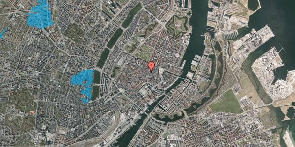 Oversvømmelsesrisiko fra vandløb på Silkegade 11, 2. , 1113 København K