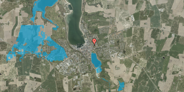 Oversvømmelsesrisiko fra vandløb på Østerbrogade 20, 7620 Lemvig